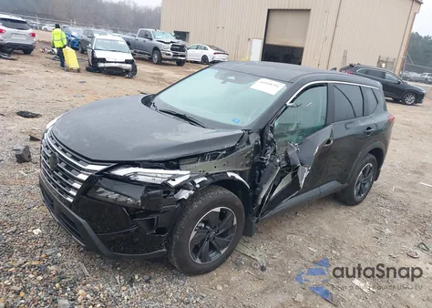 2025 Nissan Rogue Sv Intelligent Awd z USA, uszkodzony, nr VIN 5N1BT3BB4SC670101